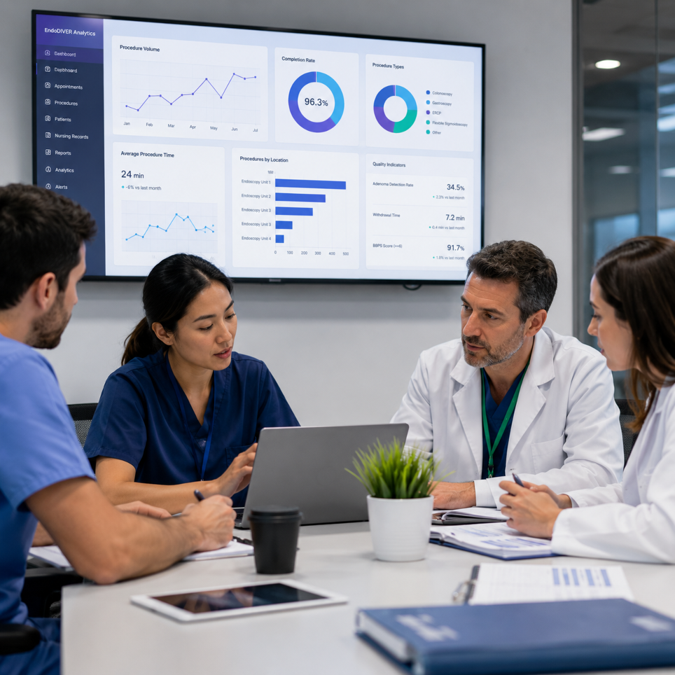 EndoRAAD: Connect daily operations with clinical and service insight